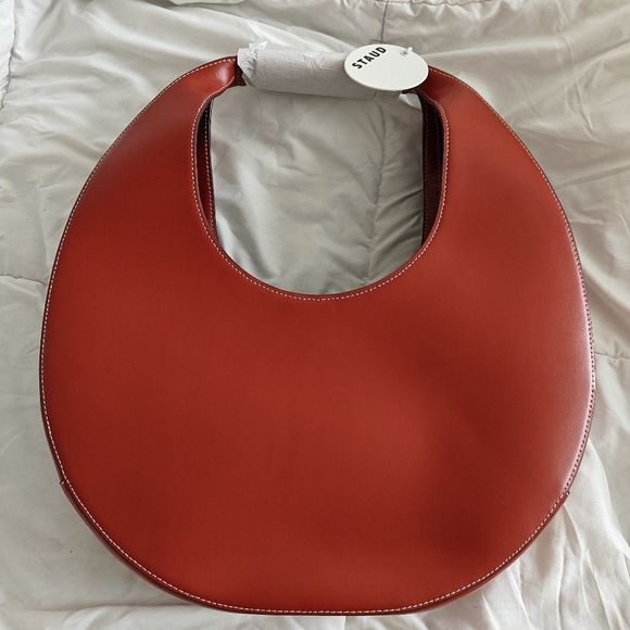 STAUD LARGE MOON BAG Rare Discontinued - Picture 13 of 15